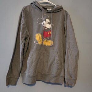 Mickey Mouse Disney Hoodie Gray L (42-44)